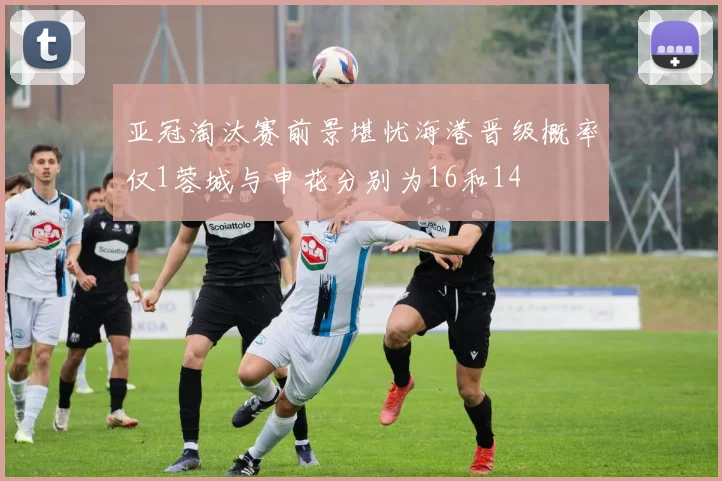 亚冠淘汰赛前景堪忧海港晋级概率仅1蓉城与申花分别为16和14
